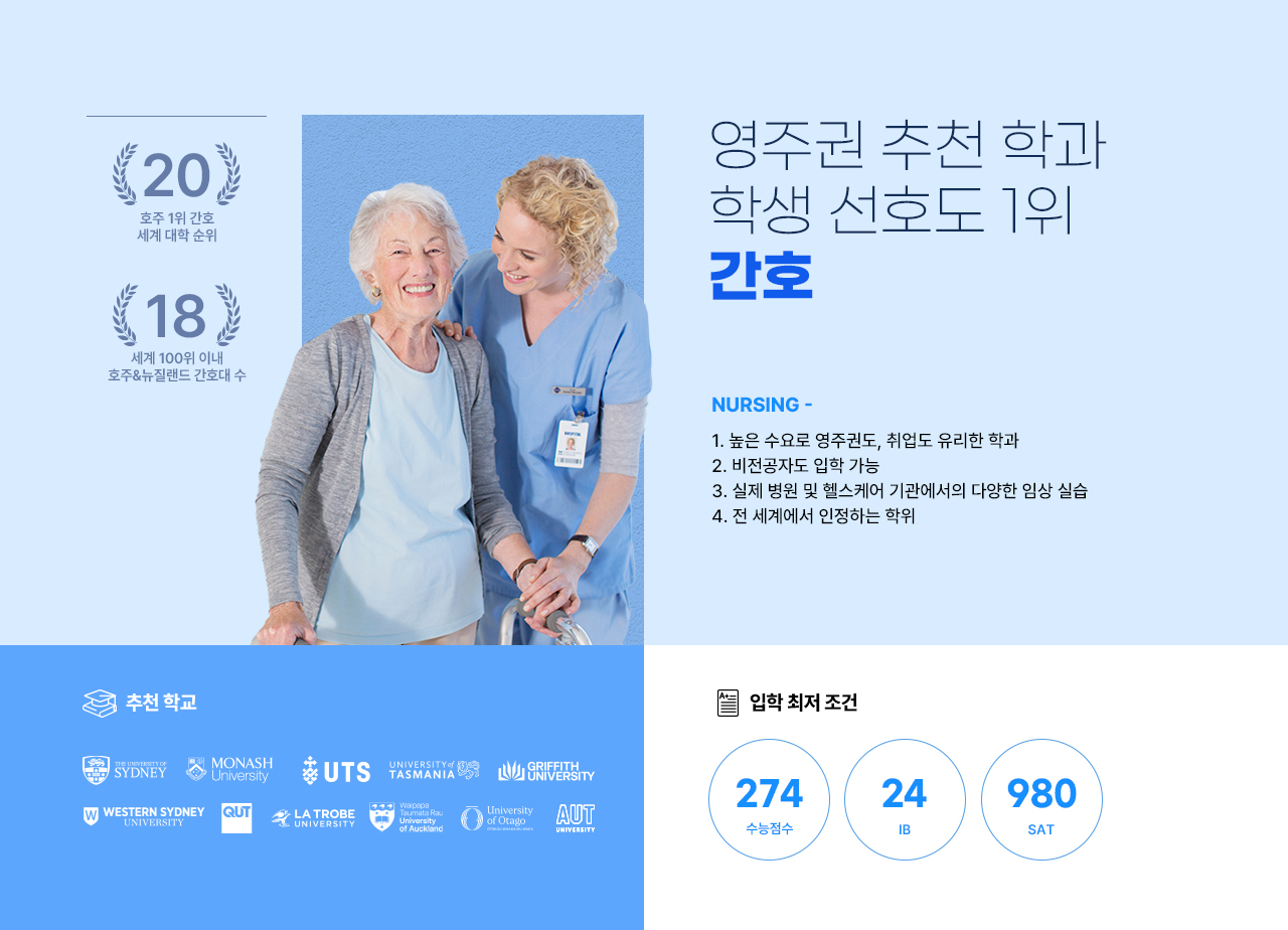 호주간호사 뉴질랜드간호사